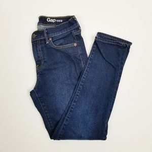 Gap Girlfriend dark wash denim jeans size 25